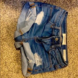 Pacsun shorts. (super stretch shortie)